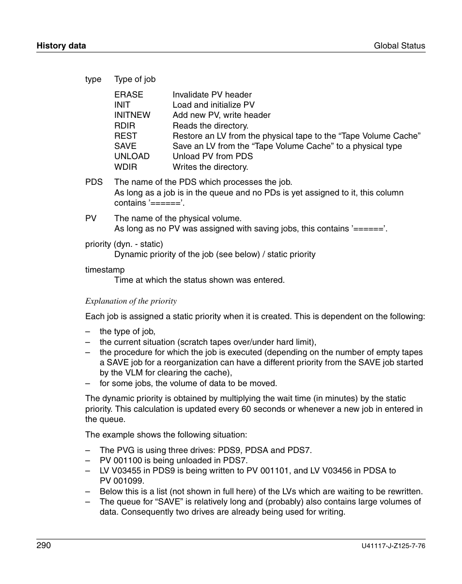 FUJITSU CentricStor V3.1D User Manual | Page 290 / 640