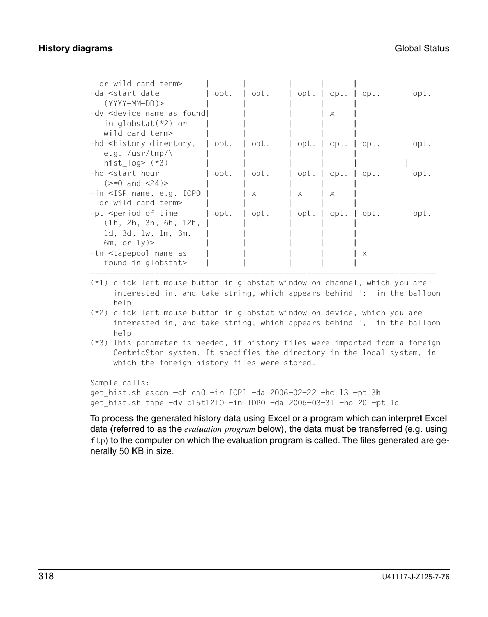 FUJITSU CentricStor V3.1D User Manual | Page 318 / 640