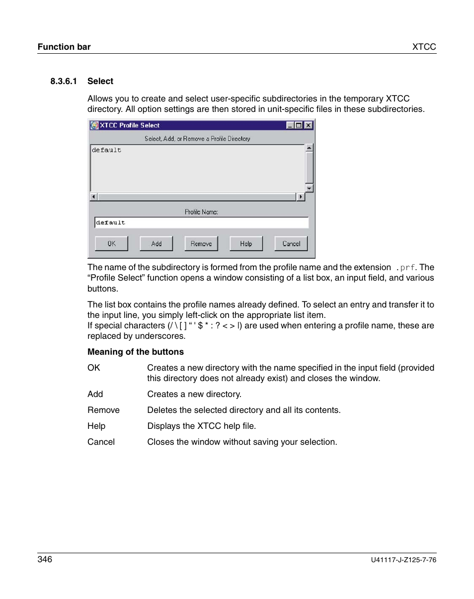 Select | FUJITSU CentricStor V3.1D User Manual | Page 346 / 640