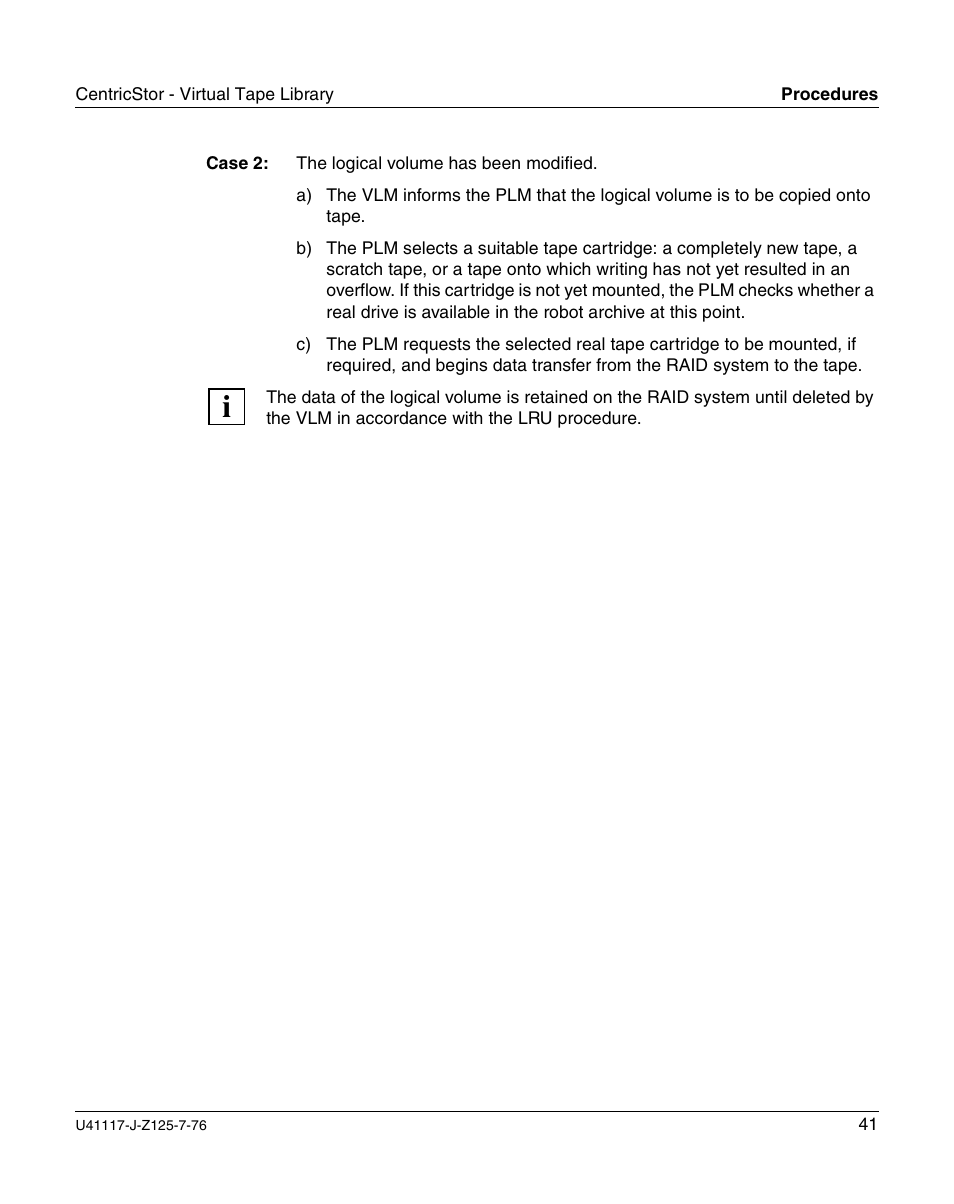 FUJITSU CentricStor V3.1D User Manual | Page 41 / 640