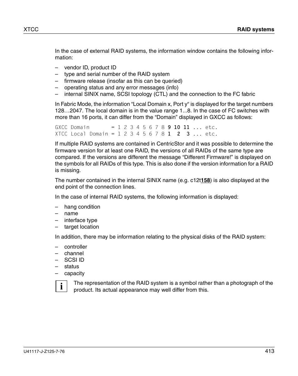 FUJITSU CentricStor V3.1D User Manual | Page 413 / 640