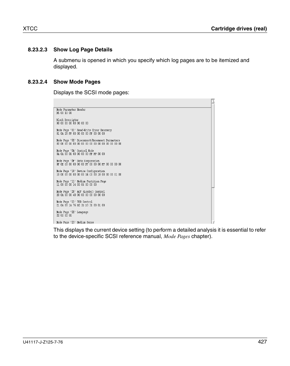 FUJITSU CentricStor V3.1D User Manual | Page 427 / 640