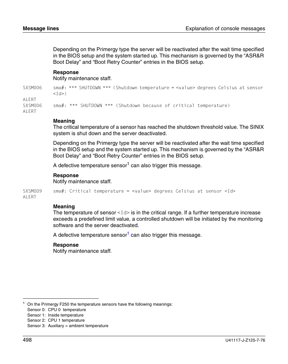 FUJITSU CentricStor V3.1D User Manual | Page 498 / 640