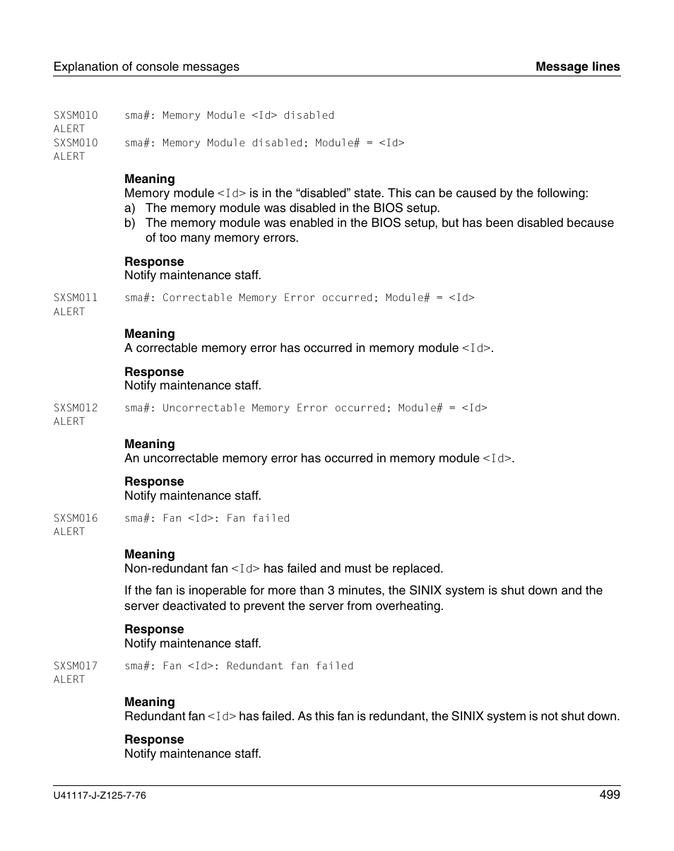 FUJITSU CentricStor V3.1D User Manual | Page 499 / 640