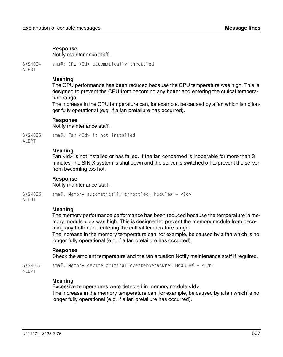 FUJITSU CentricStor V3.1D User Manual | Page 507 / 640