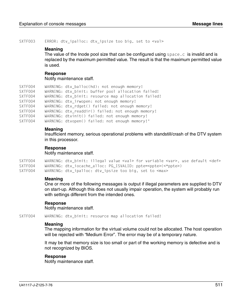 FUJITSU CentricStor V3.1D User Manual | Page 511 / 640