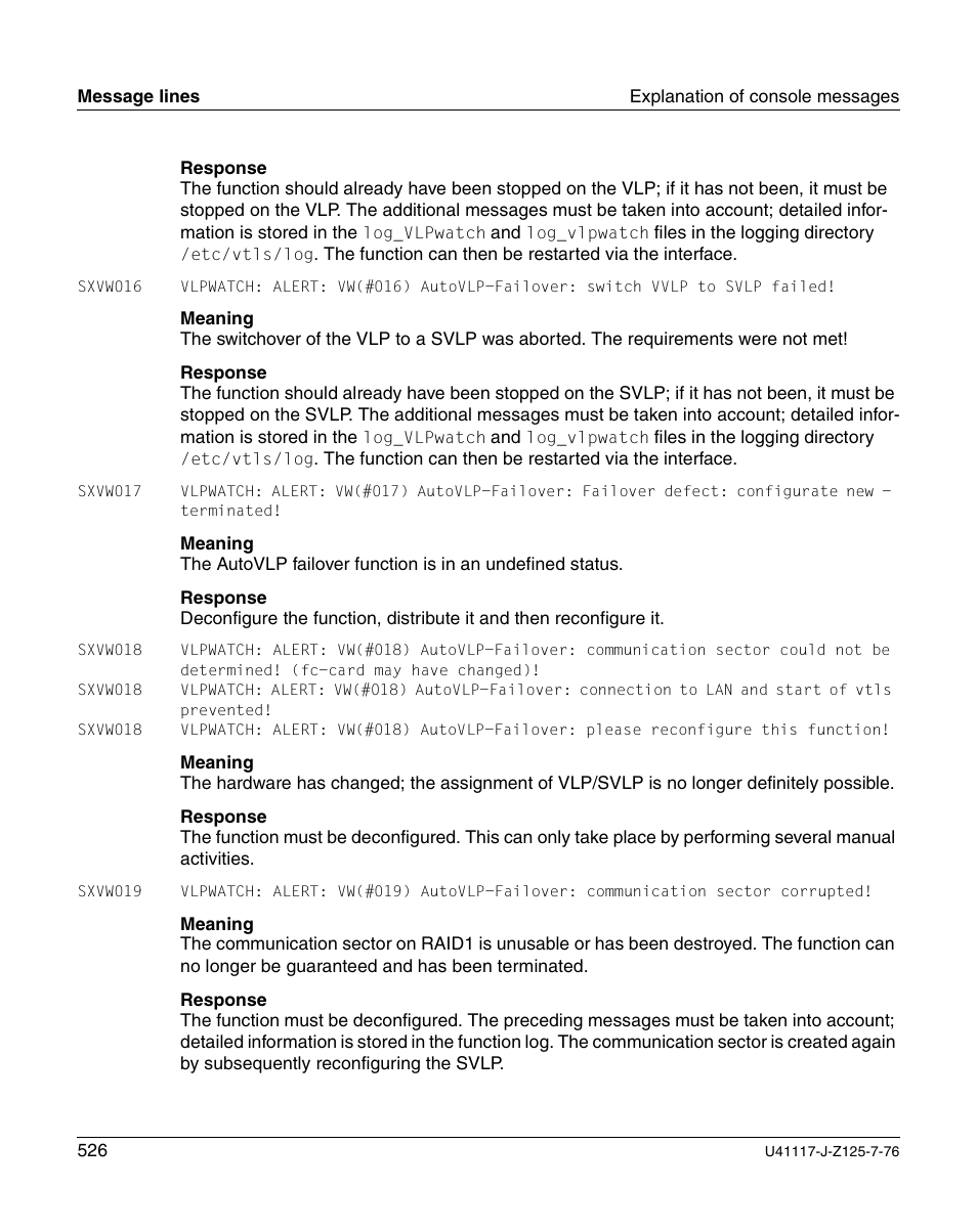 FUJITSU CentricStor V3.1D User Manual | Page 526 / 640