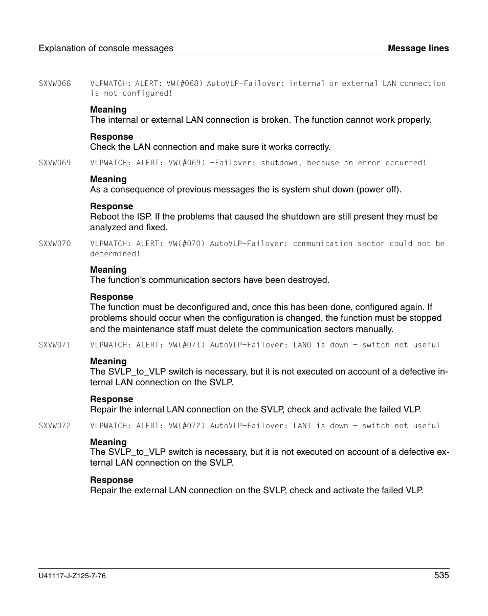 FUJITSU CentricStor V3.1D User Manual | Page 535 / 640
