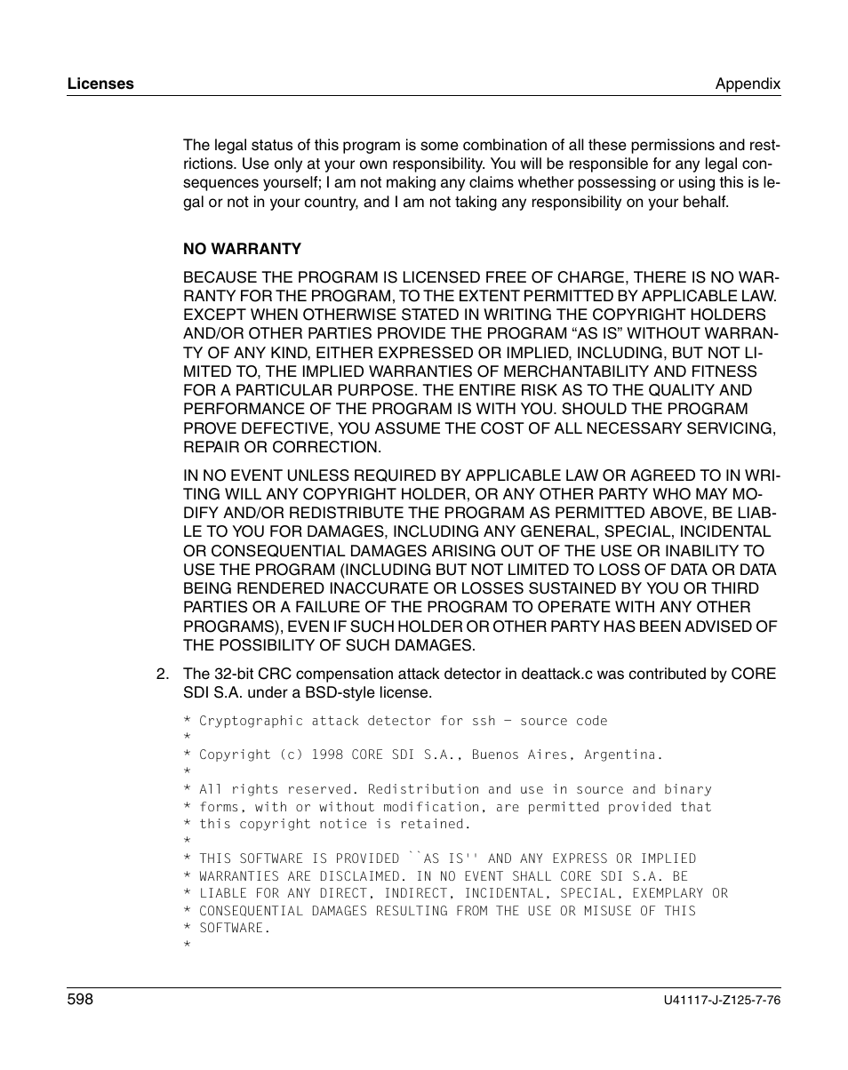 FUJITSU CentricStor V3.1D User Manual | Page 598 / 640