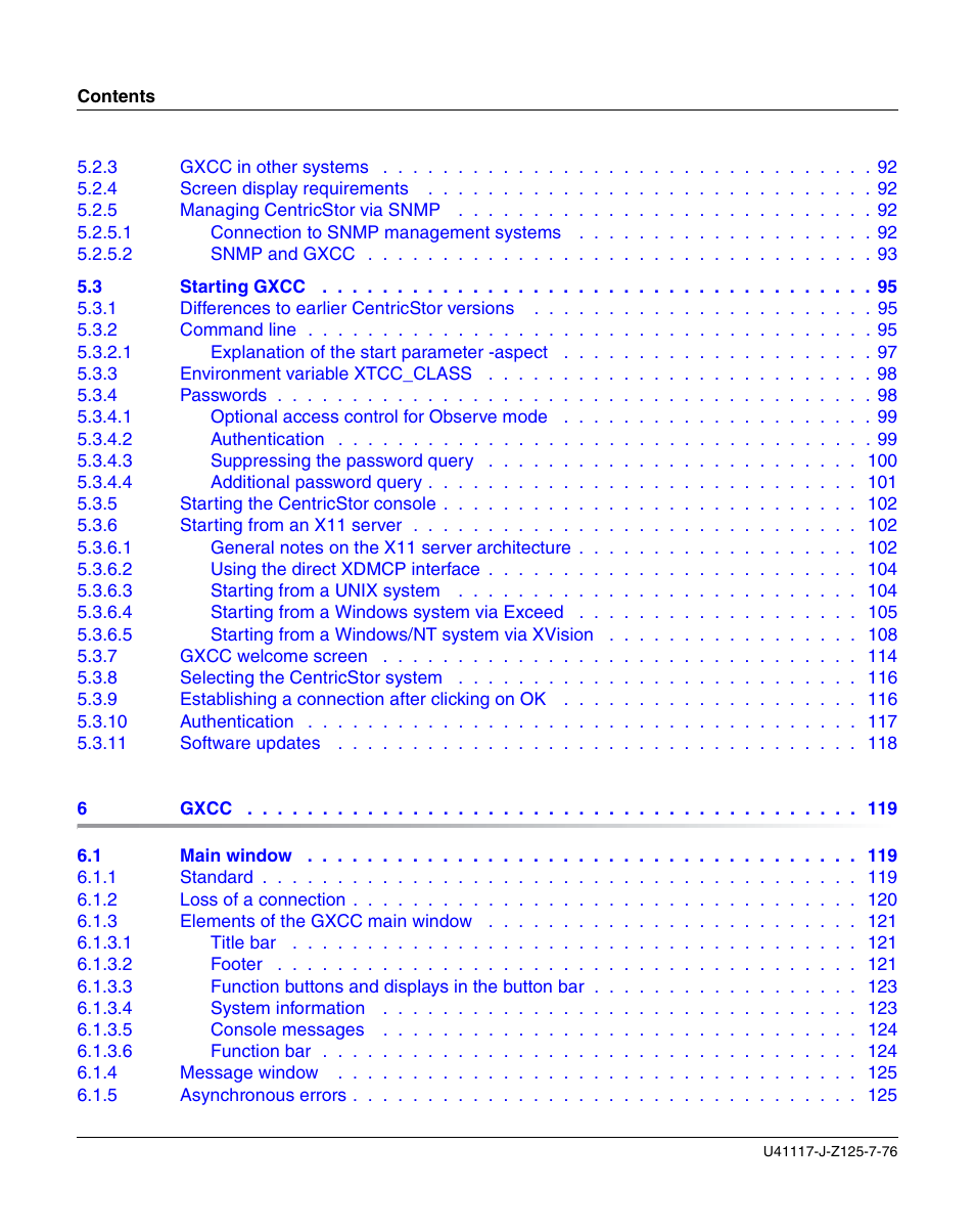 FUJITSU CentricStor V3.1D User Manual | Page 6 / 640