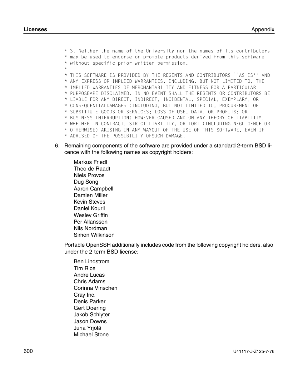 FUJITSU CentricStor V3.1D User Manual | Page 600 / 640