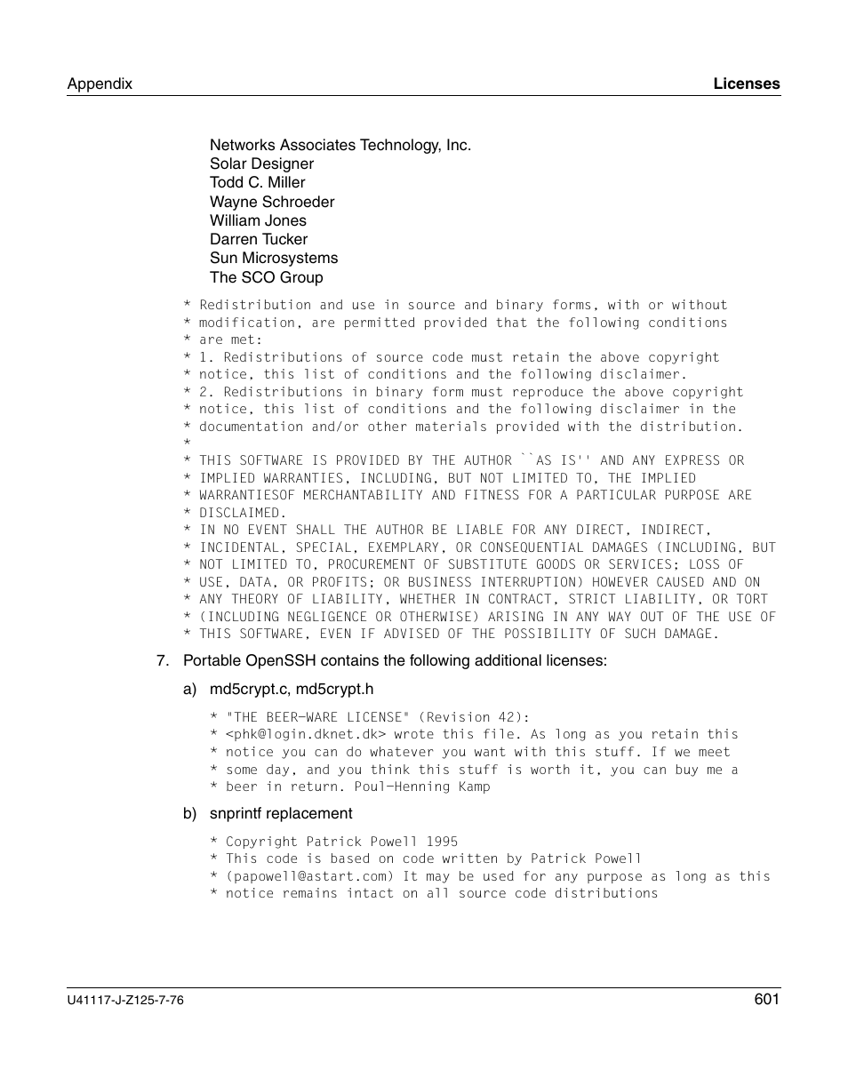 FUJITSU CentricStor V3.1D User Manual | Page 601 / 640