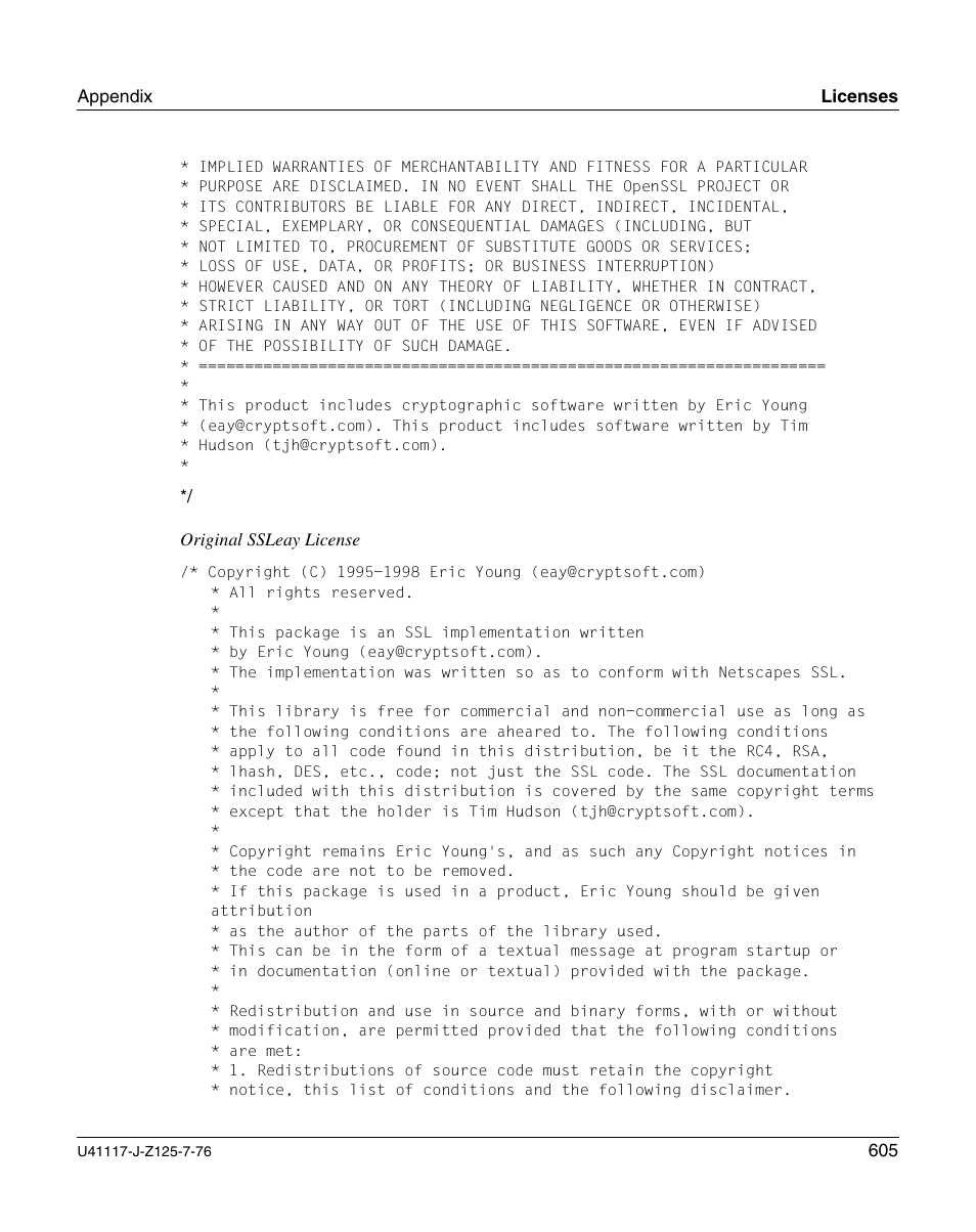 FUJITSU CentricStor V3.1D User Manual | Page 605 / 640