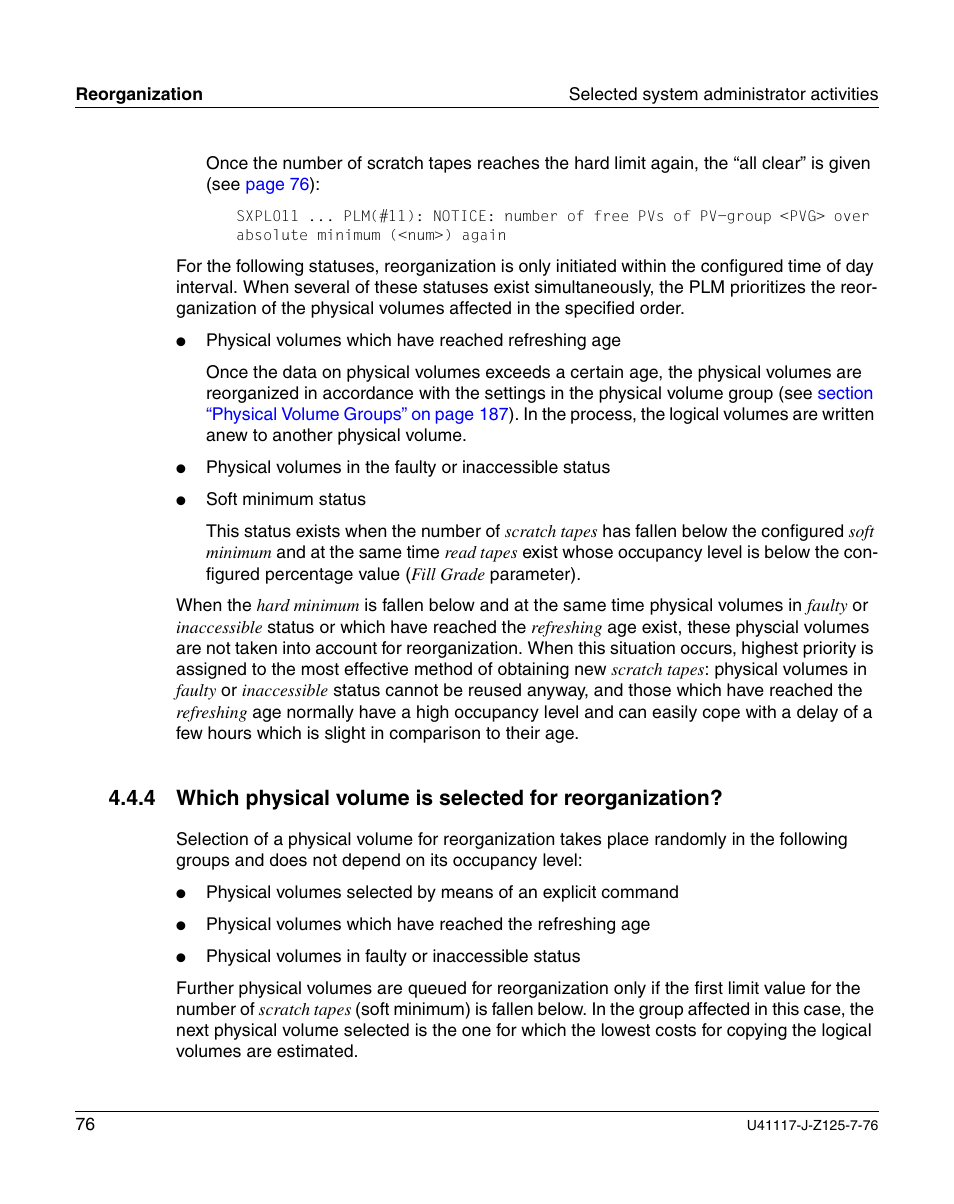 FUJITSU CentricStor V3.1D User Manual | Page 76 / 640