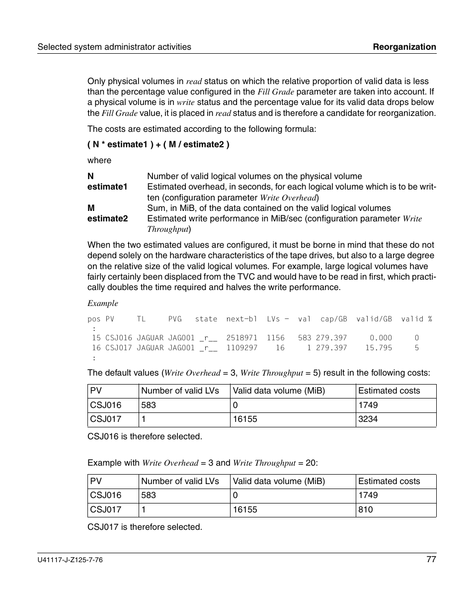 FUJITSU CentricStor V3.1D User Manual | Page 77 / 640