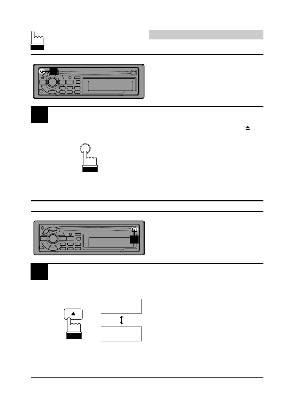 Basic operation, Turning power on and off, Subwoofer on and off | Alpine CDA-7832R User Manual | Page 11 / 58