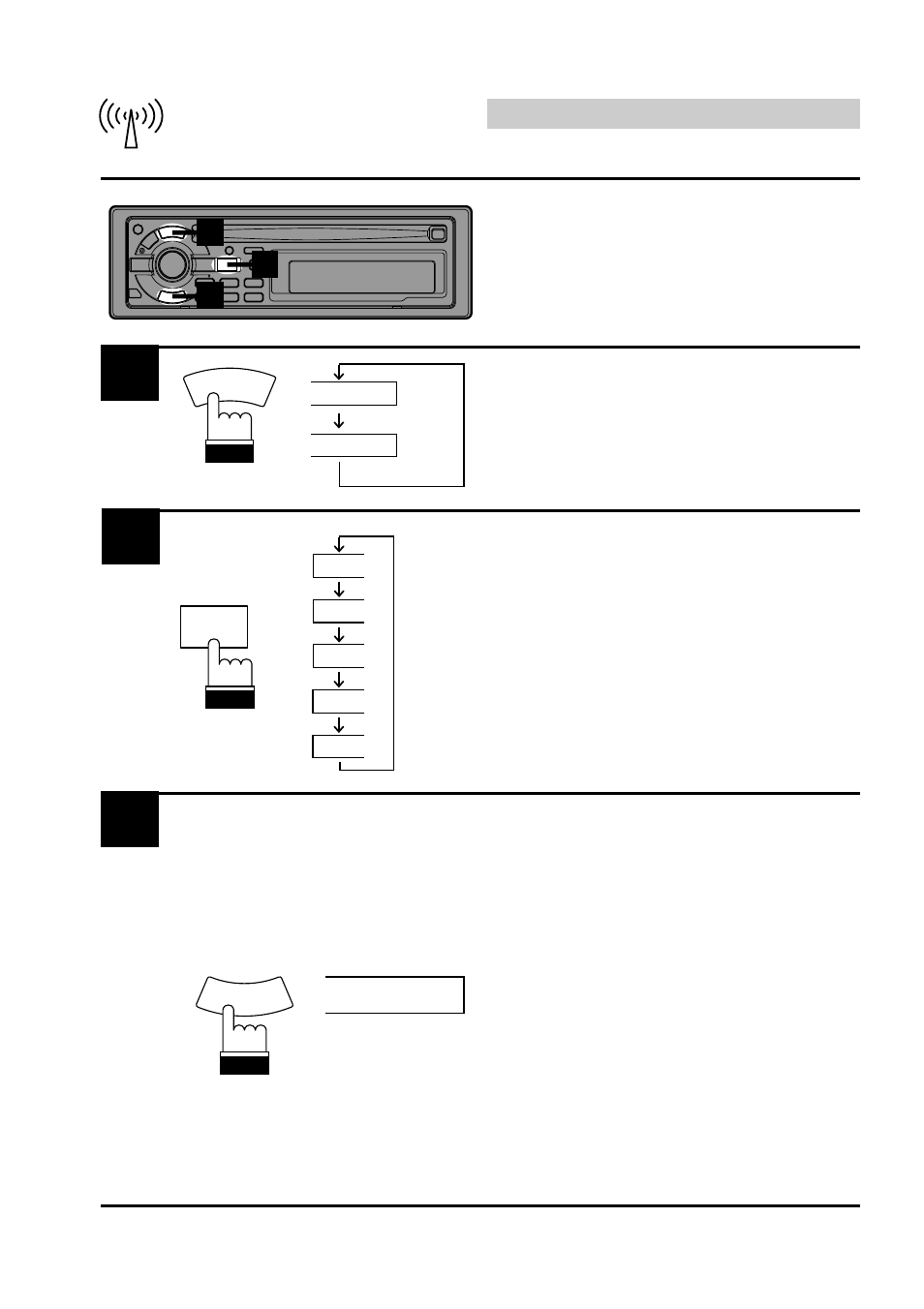 Radio operation | Alpine CDA-7832R User Manual | Page 20 / 58