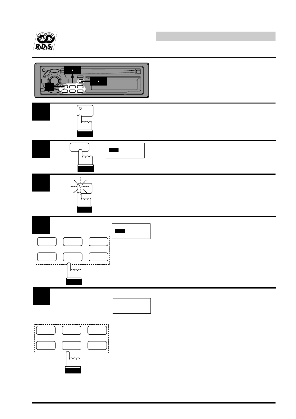 Rds operation, Recalling preset rds stations | Alpine CDA-7832R User Manual | Page 25 / 58