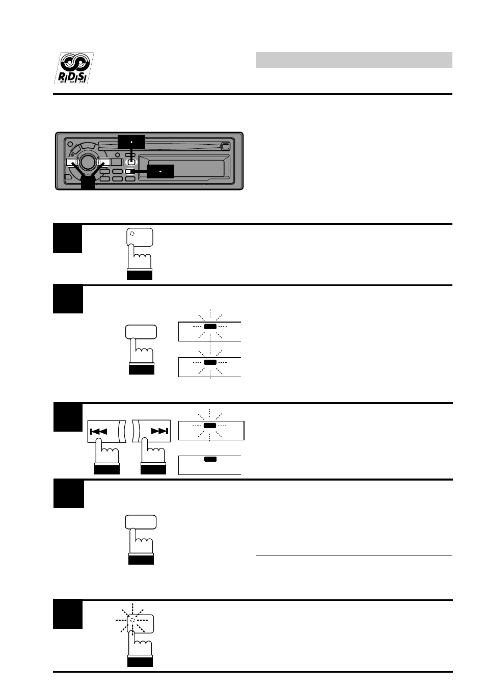 Rds operation, Priority pty (programme type) | Alpine CDA-7832R User Manual | Page 31 / 58