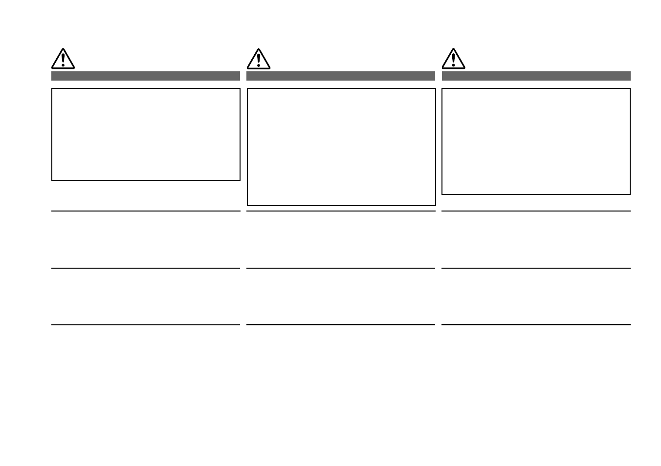 Warning avertissement advertencia | Alpine TDM-7561 User Manual | Page 2 / 52