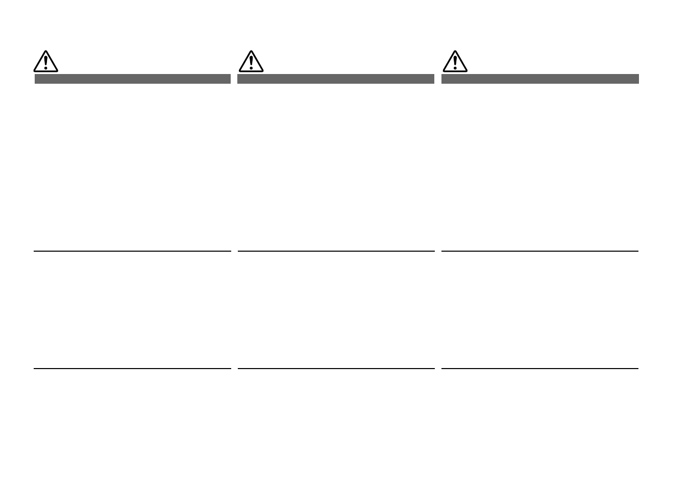 Warning avertissement advertencia | Alpine TDM-7561 User Manual | Page 3 / 52
