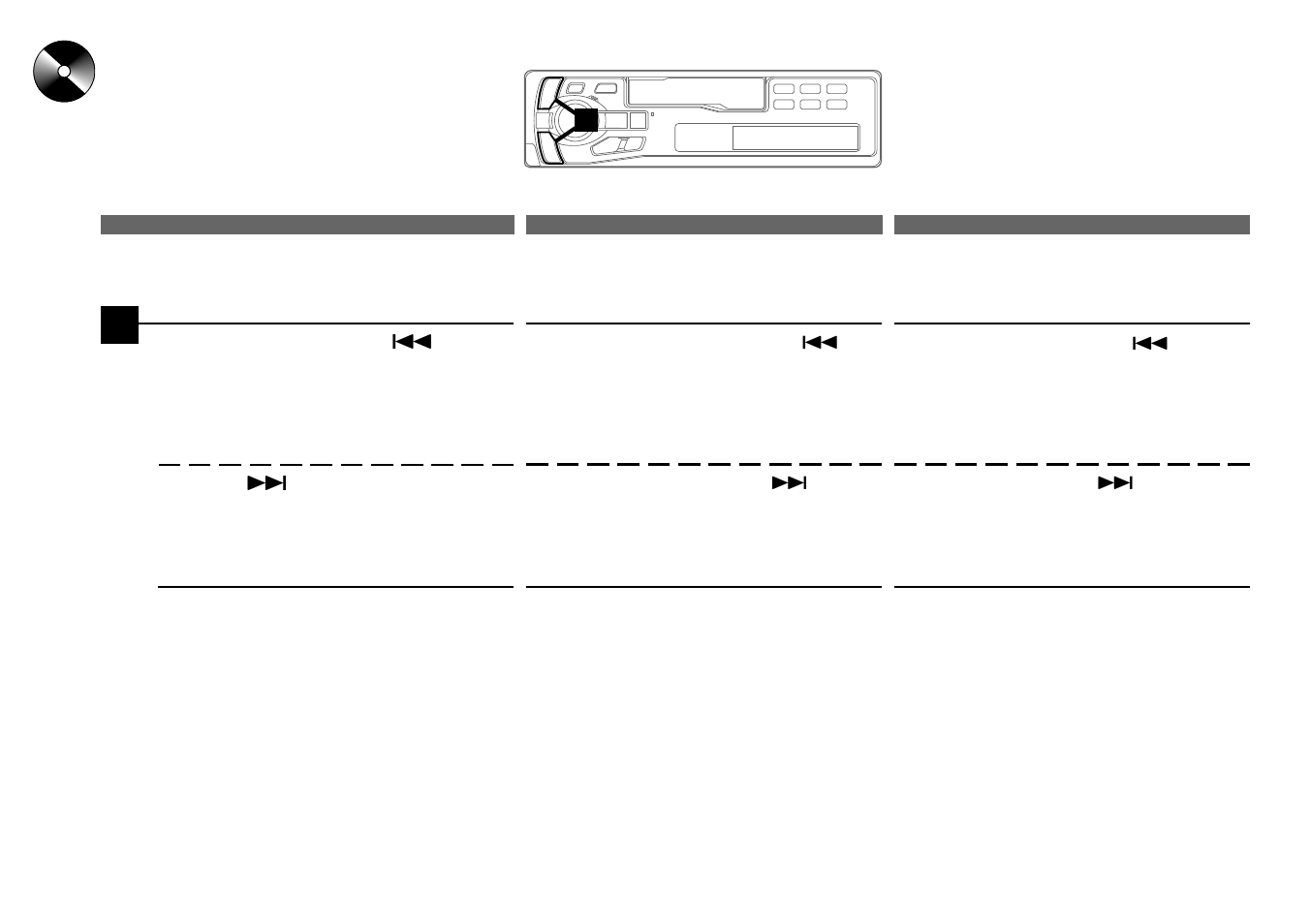 Music sensor (m.s.) skip | Alpine TDM-7561 User Manual | Page 36 / 52