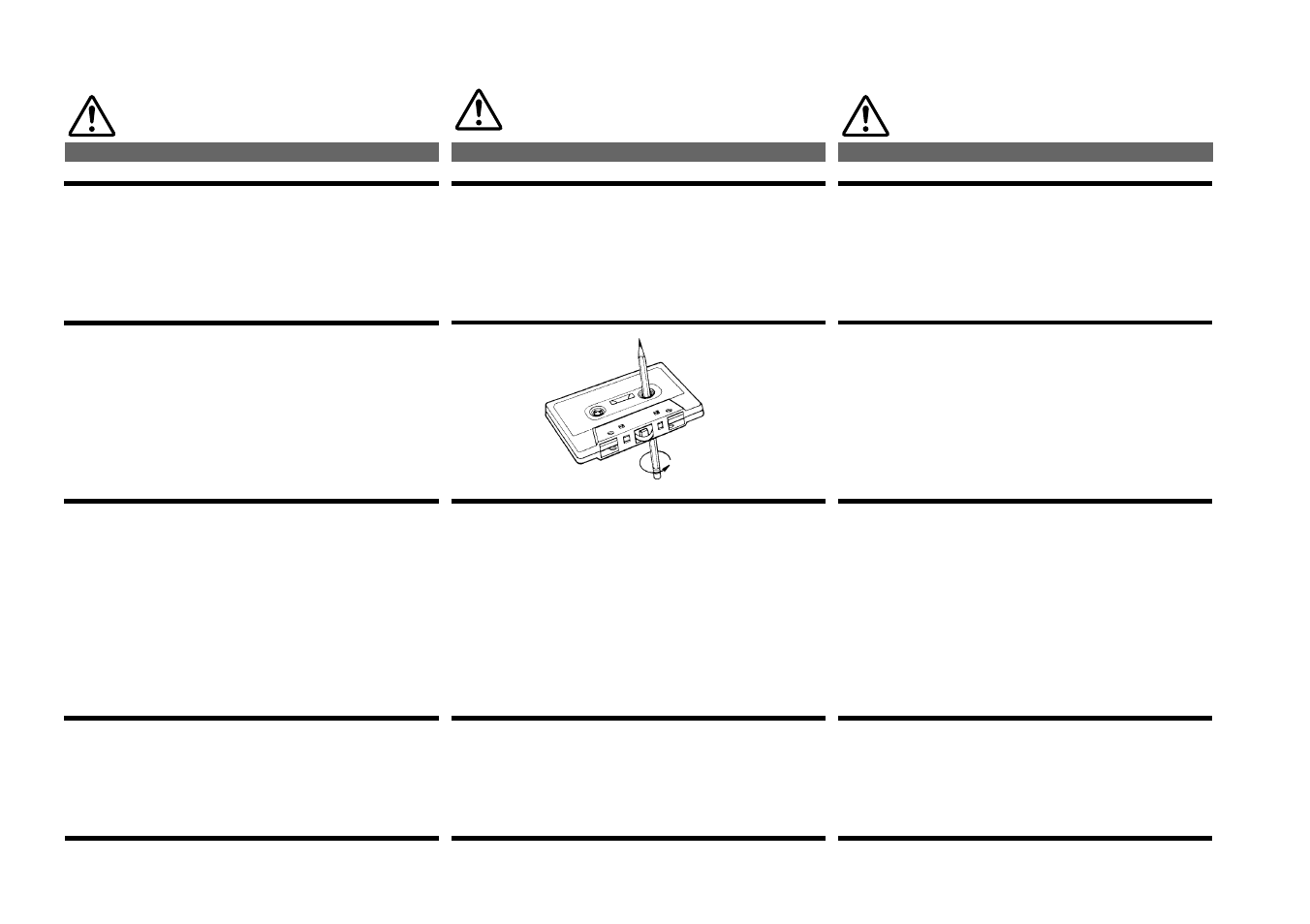 Precautions précautions precauciones | Alpine TDM-7561 User Manual | Page 9 / 52