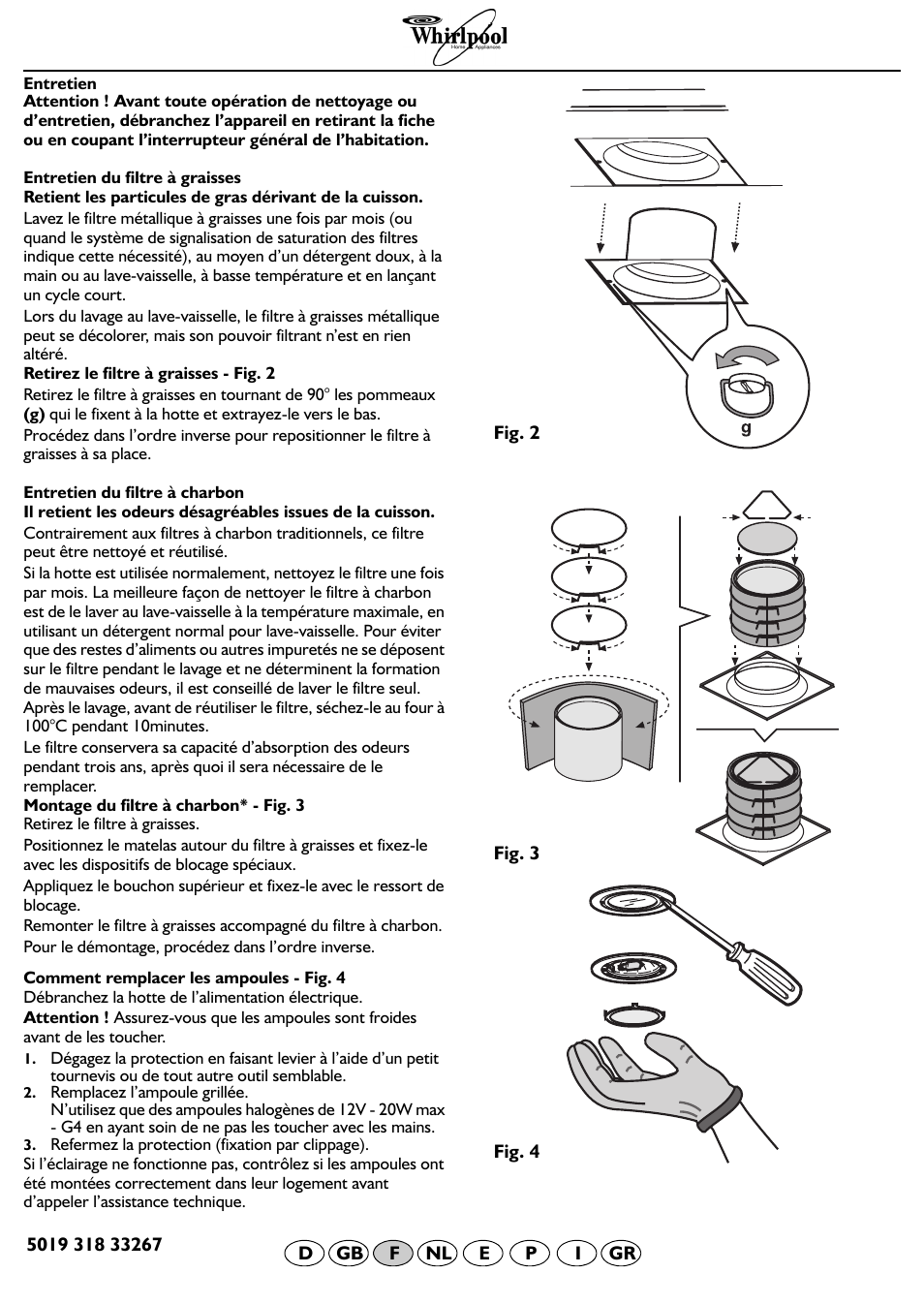 Whirlpool AKR 994 IX User Manual | Page 7 / 8