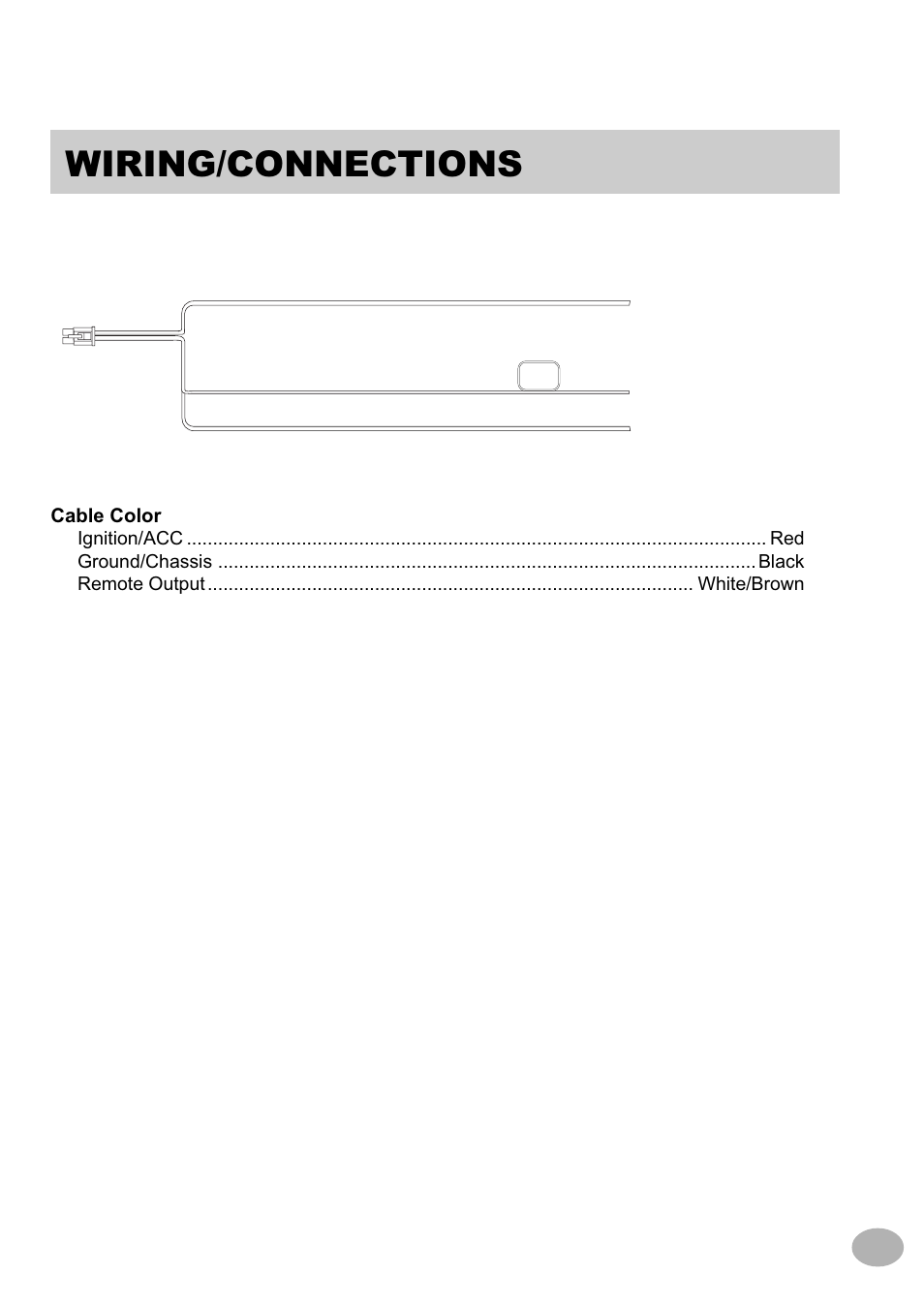 Wiring/connections | Alpine TCS-V430A User Manual | Page 17 / 21