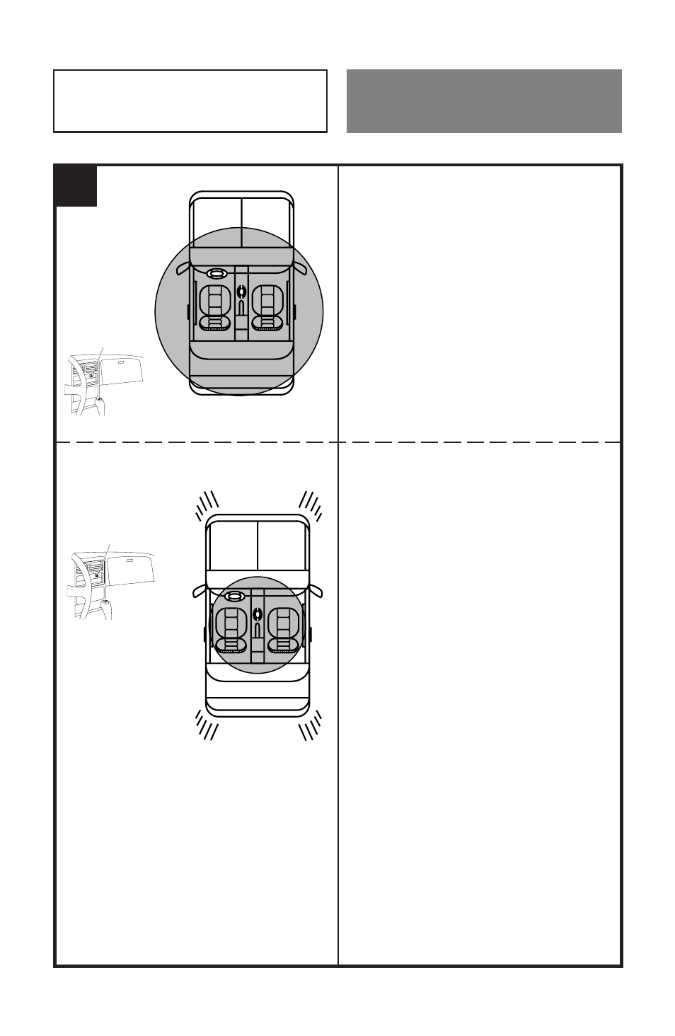 Radar sensor (sec-150r) & impact sensor operation | Alpine SEC-150R User Manual | Page 30 / 60