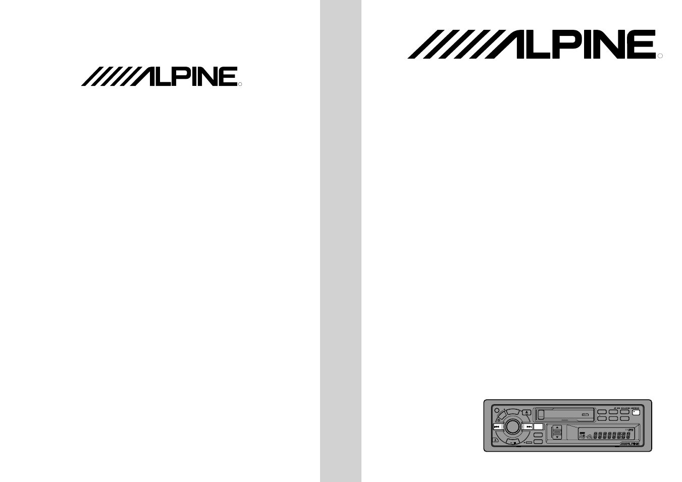 Alpine TDA-7547E User Manual | 55 pages