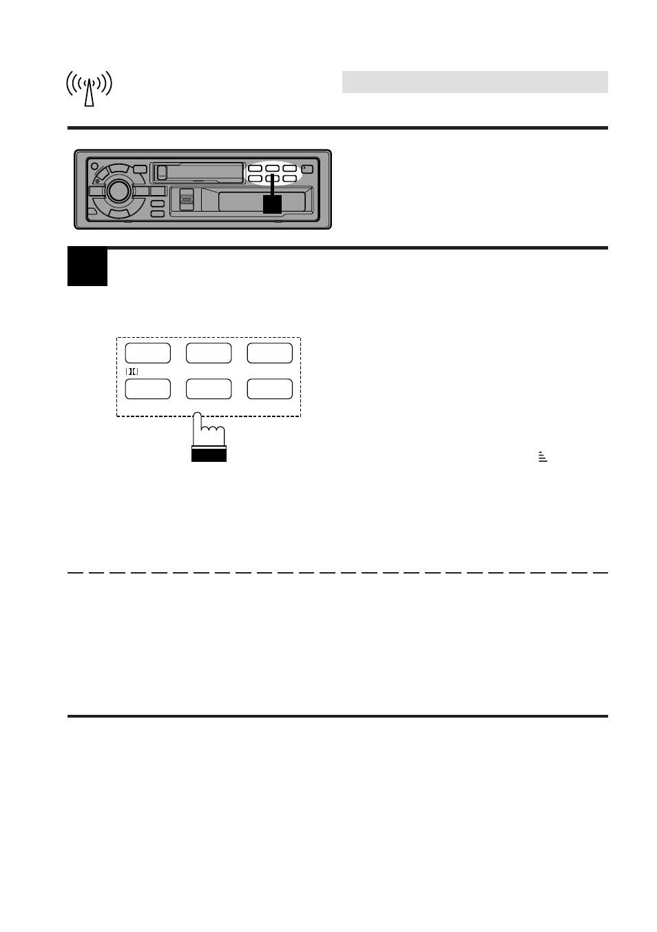 Radio operation, Manual storing of station presets | Alpine TDA-7547E User Manual | Page 17 / 55