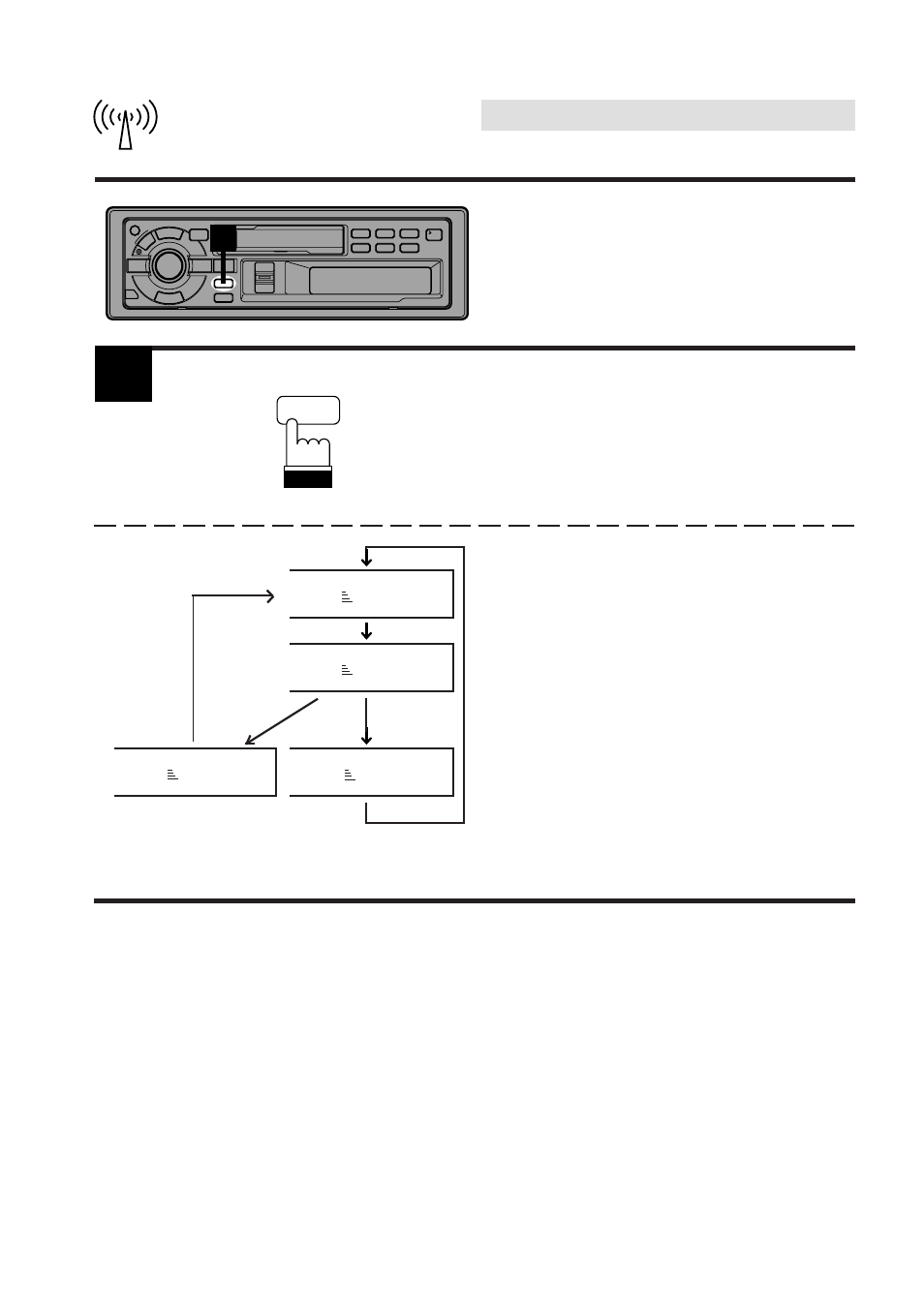 Radio operation, Displaying station titles | Alpine TDA-7547E User Manual | Page 21 / 55