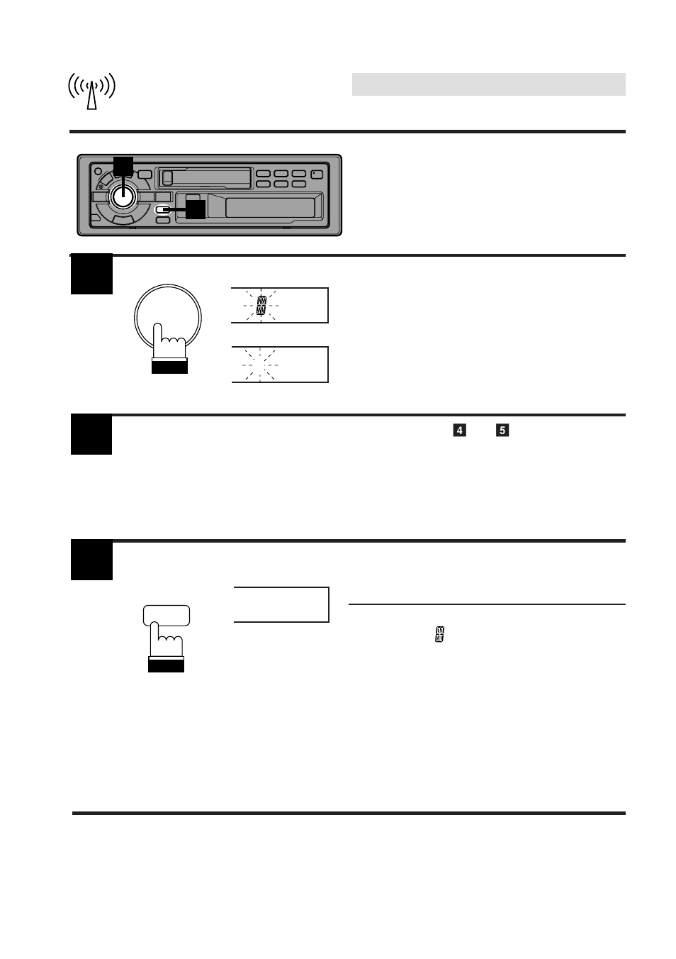 Radio operation, Titling stations (continued) | Alpine TDA-7547E User Manual | Page 23 / 55