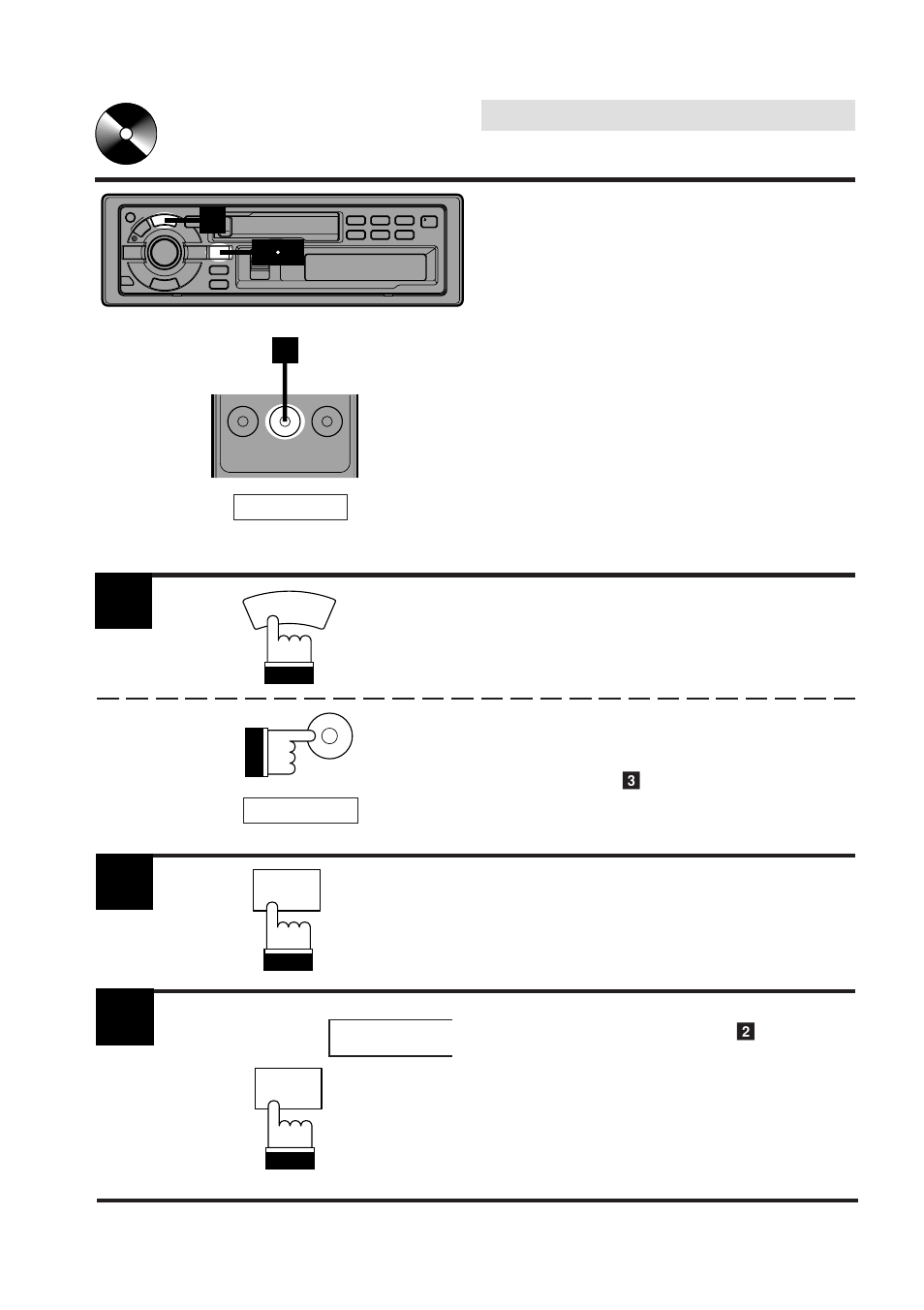 Cd shuttle operation, Multi-changer selection | Alpine TDA-7547E User Manual | Page 41 / 55