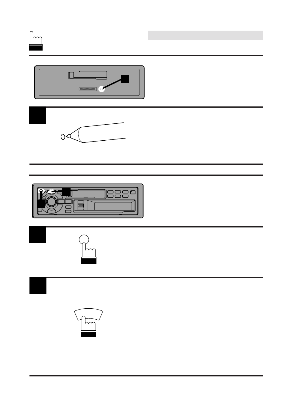 Basic operation, Initial system start-up, Automatic setup (a.s.u.) | Alpine TDA-7547E User Manual | Page 9 / 55