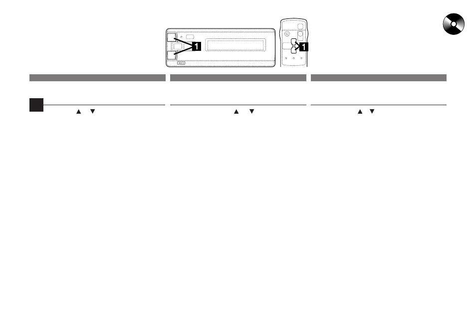 Disc access, Accès au disque, Acceso al disco | Alpine CHM-S665RF User Manual | Page 19 / 40