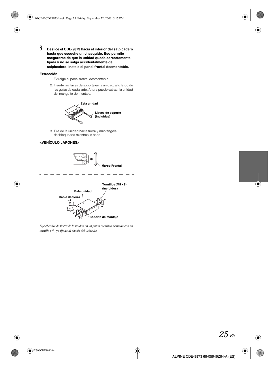 Alpine CDE-9873 User Manual | Page 85 / 88