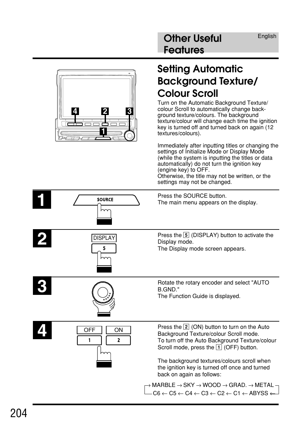 Alpine IVA-C800E User Manual | Page 100 / 115