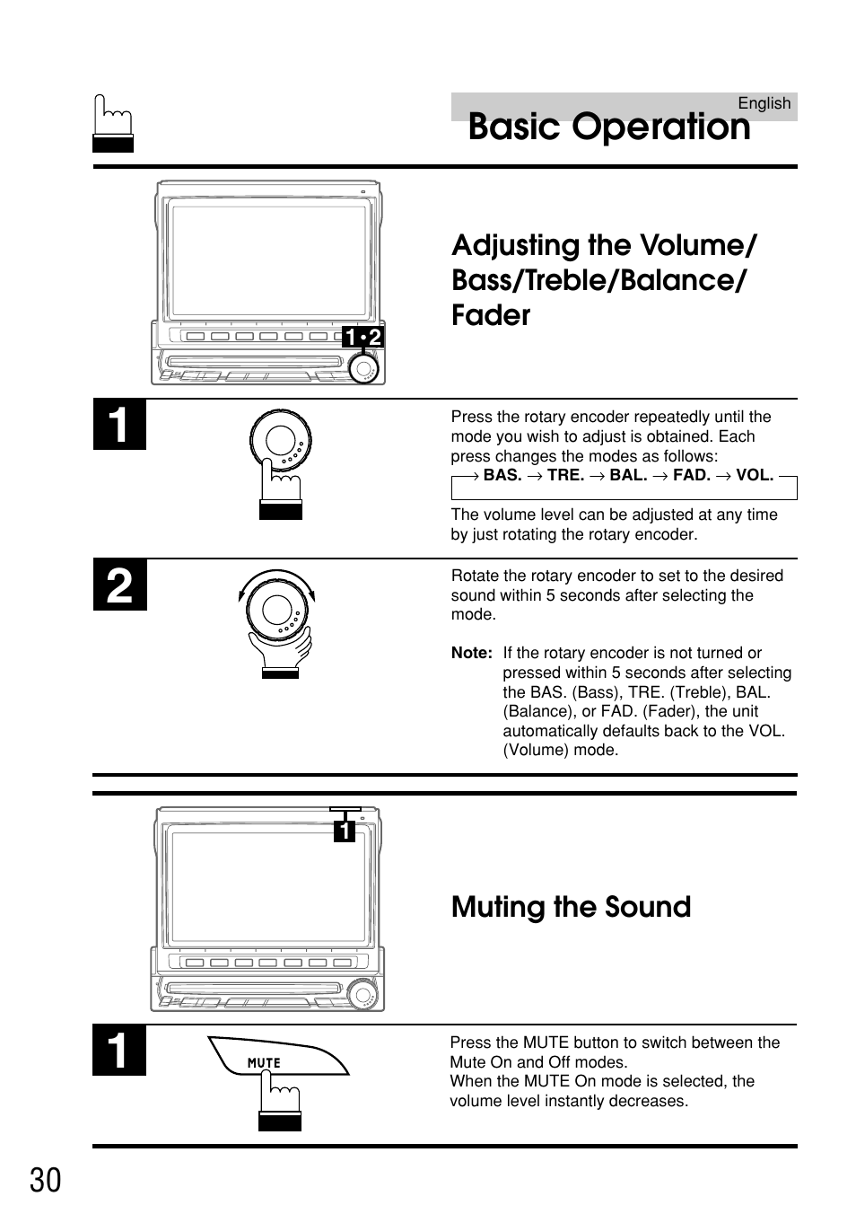 Basic operation | Alpine IVA-C800E User Manual | Page 14 / 115