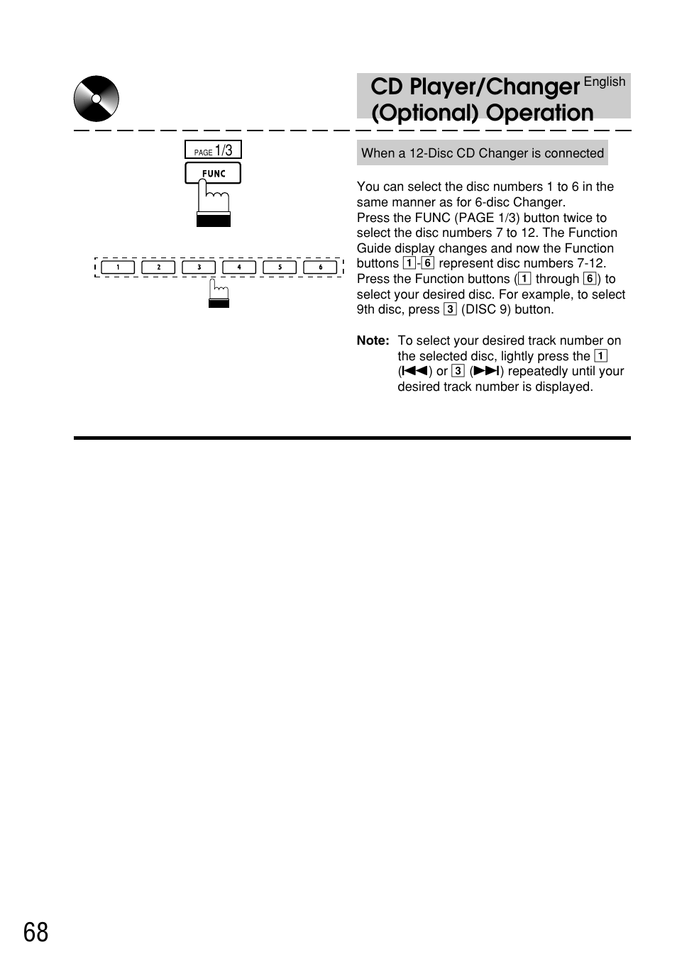 Cd player/changer (optional) operation | Alpine IVA-C800E User Manual | Page 33 / 115