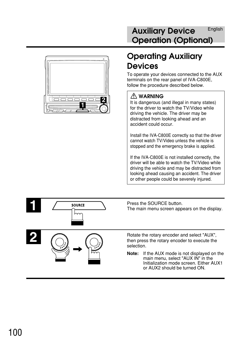 Alpine IVA-C800E User Manual | Page 49 / 115