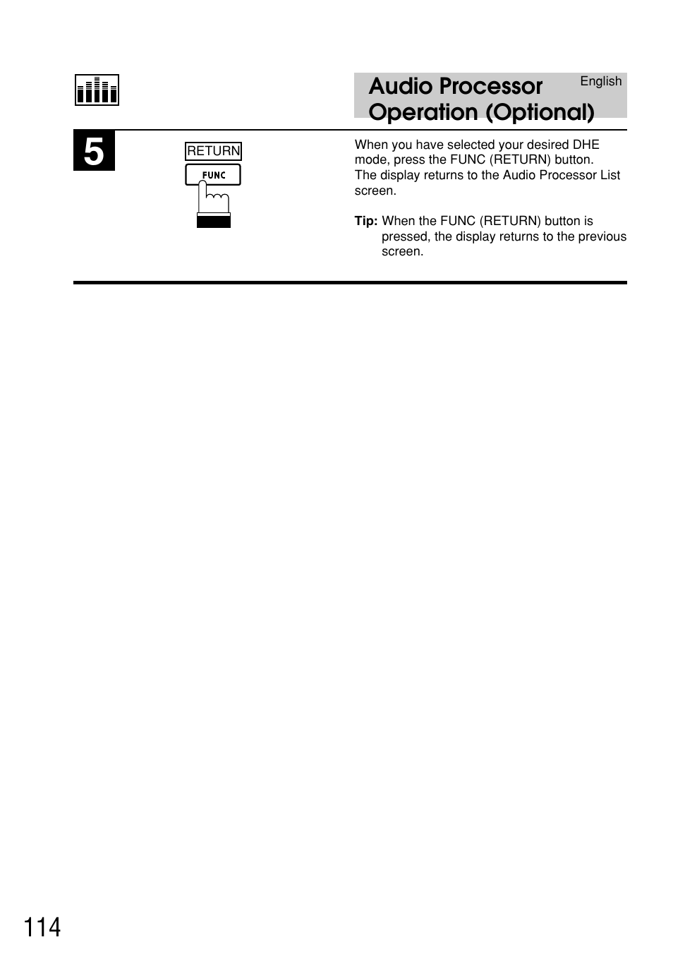 Audio processor operation (optional) | Alpine IVA-C800E User Manual | Page 55 / 115