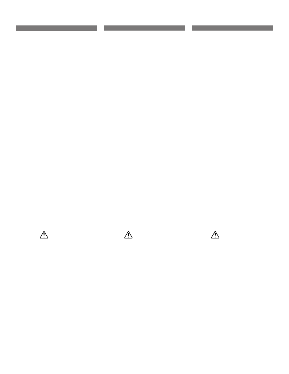 Caution, Attention, Prudencia | Alpine MRV-T757 User Manual | Page 3 / 24