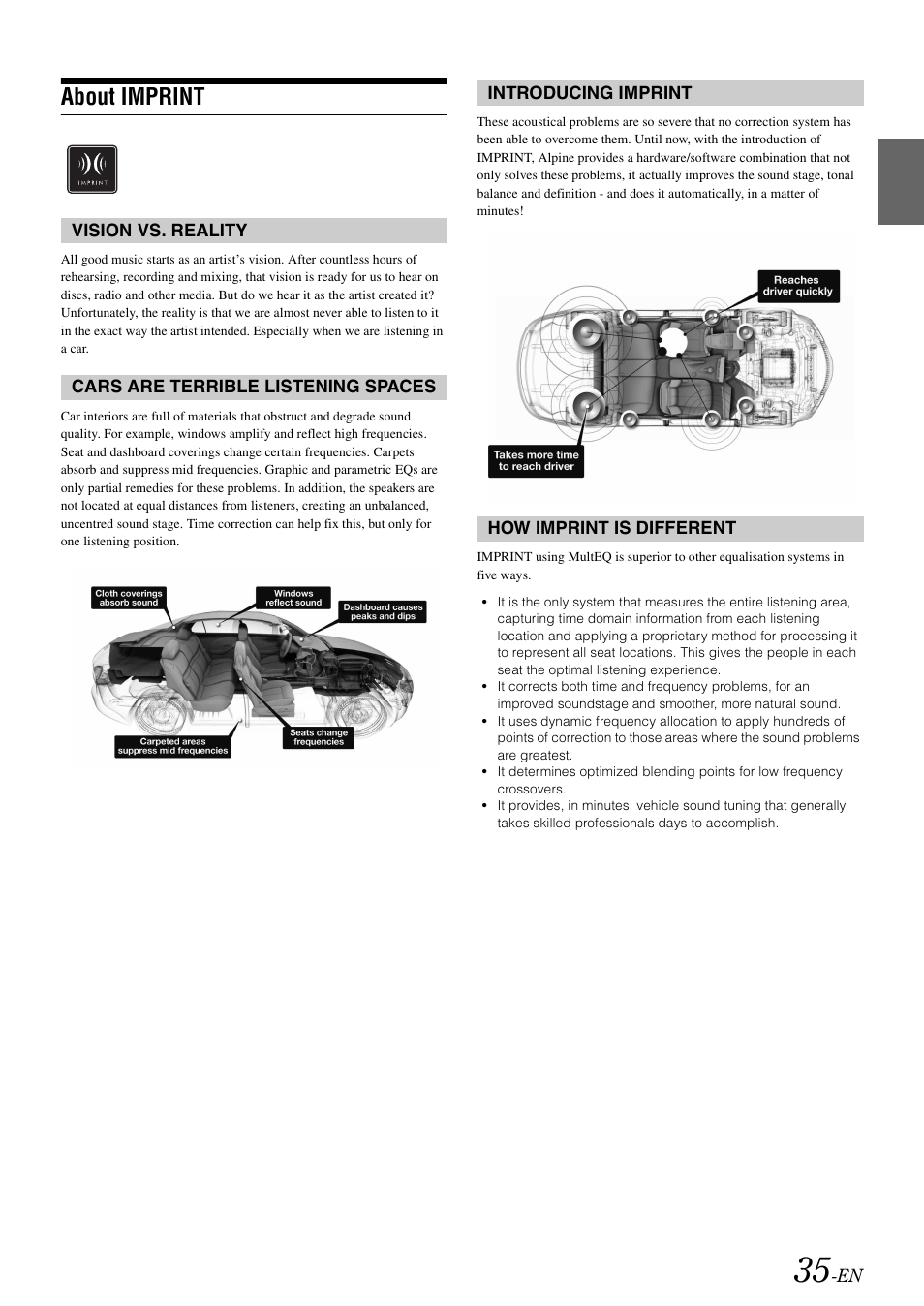About imprint | Alpine CDA-9886R User Manual | Page 37 / 49