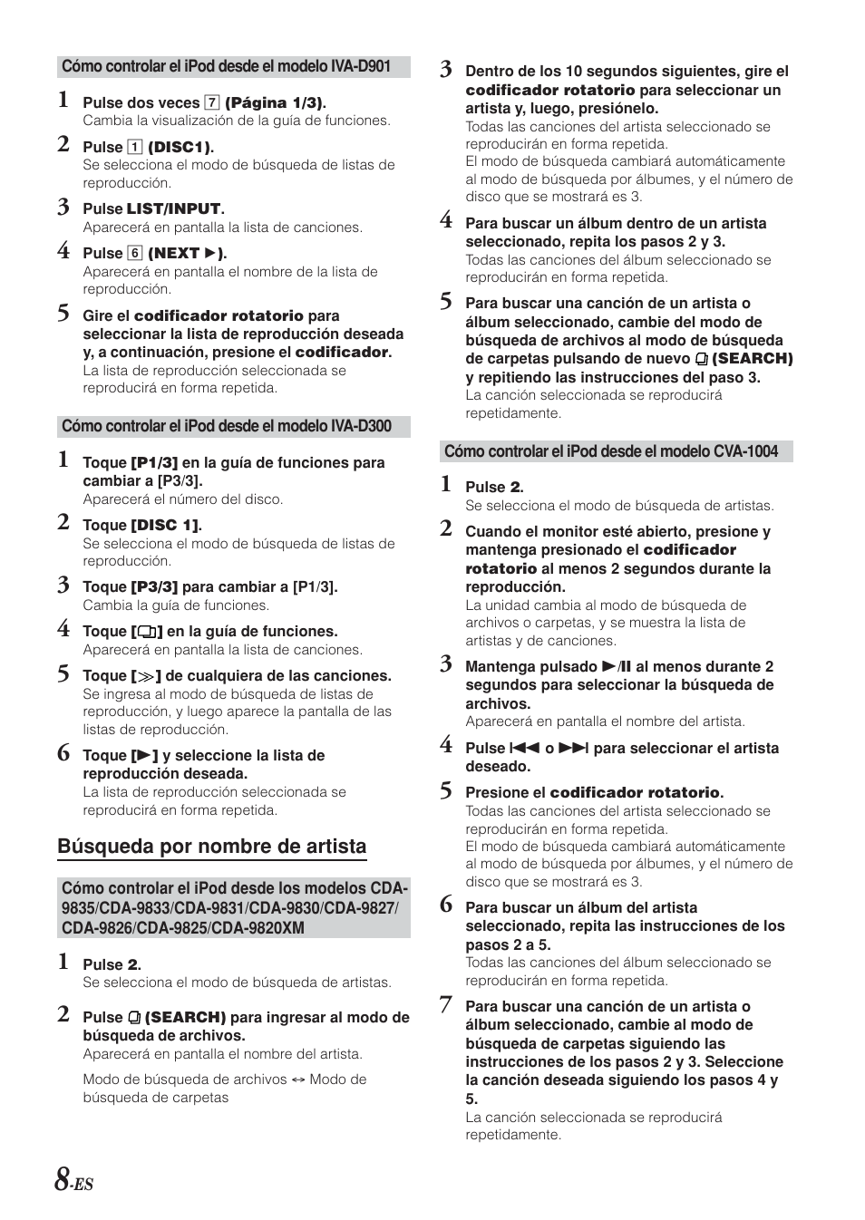 Alpine KCA-420i User Manual | Page 23 / 44