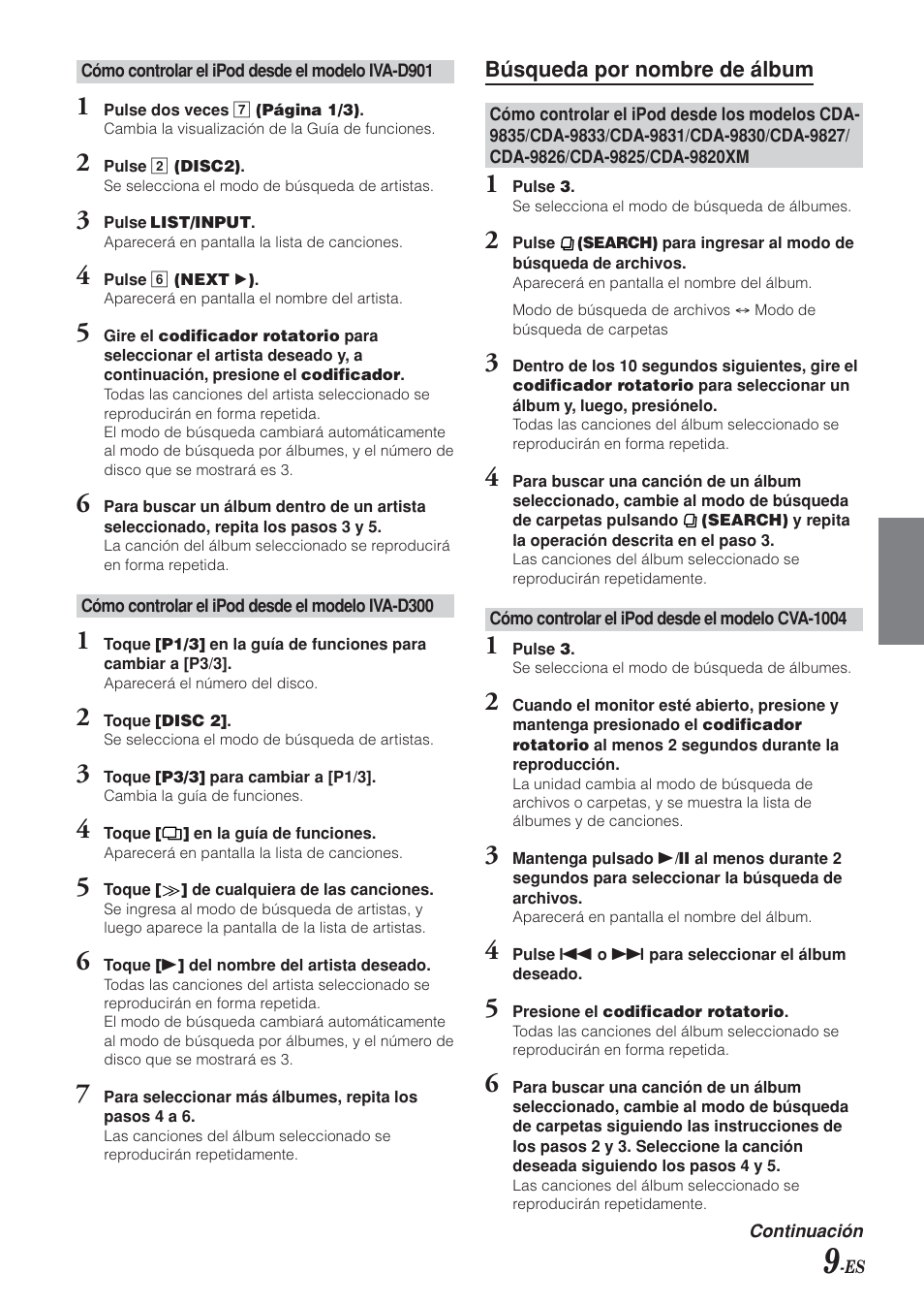 Alpine KCA-420i User Manual | Page 24 / 44