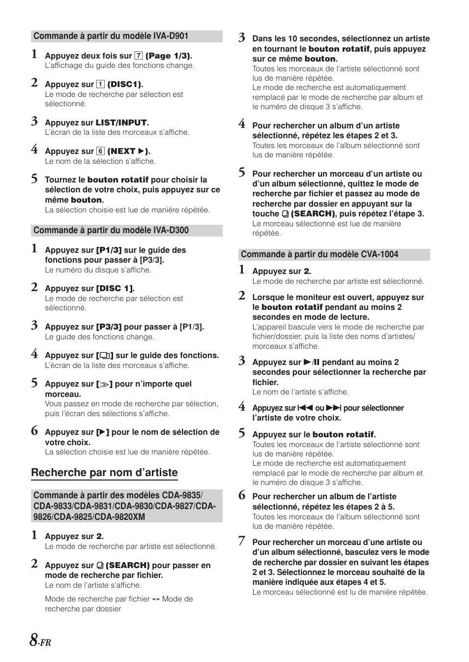Alpine KCA-420i User Manual | Page 38 / 44