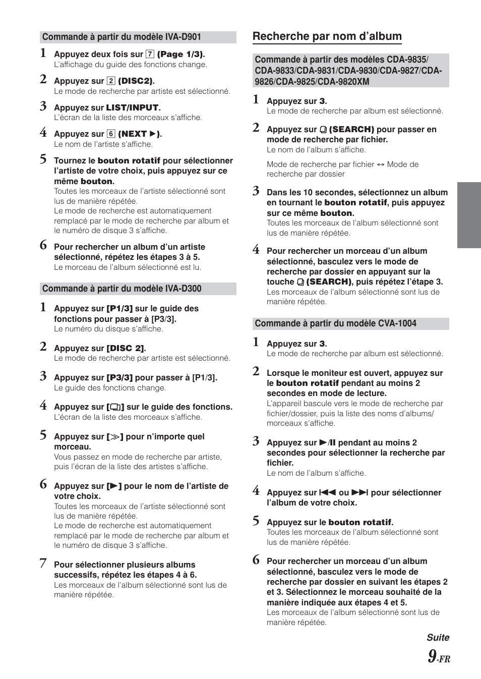 Alpine KCA-420i User Manual | Page 39 / 44