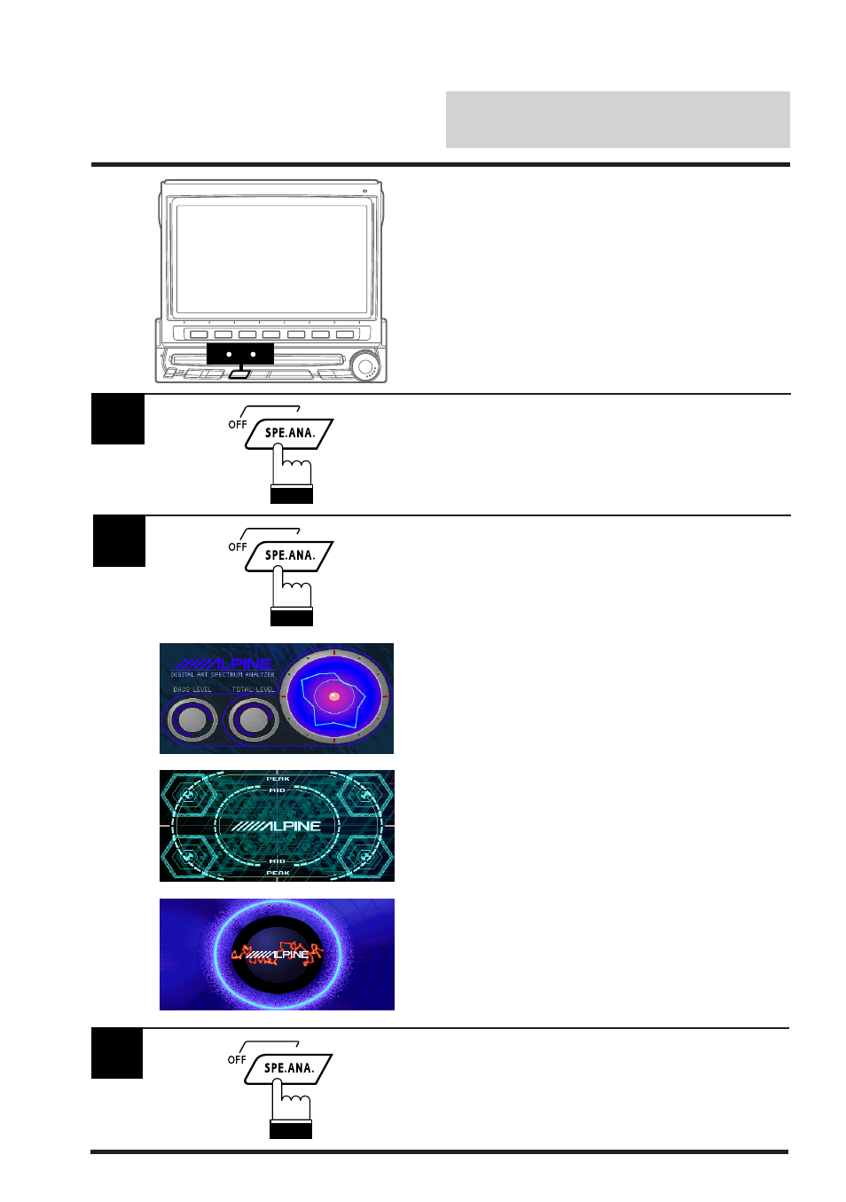 Other useful features, Displaying spectrum analyzer | Alpine IVA-C800 User Manual | Page 156 / 251